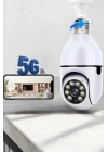 Güvenlik Kamerası Wifi Kamera Duylu Ev Kamerası Wifi Bağlantılı Dönebilen