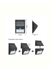 Hareket Sensörlü Solar Lamba | 120° Algılama Açısı, 3-4 Metre Mesafe, Suya Dayanıklı LED