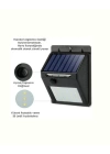 Hareket Sensörlü Solar Lamba | 120° Algılama Açısı, 3-4 Metre Mesafe, Suya Dayanıklı LED