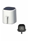 Hava Fritözü 4L Airfryer Pratik Uzun Ömürlü Yağsız Pişirme Taşınabilir