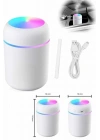 Hava Nemlendirici Buhar Makinesi Led Işıklı USB Dekoratif Nemlendirici