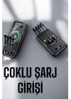Hızlı Şarj Dijital Göstergeli Powerbankli Çoklu Şarj Özelliği