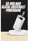 Hızlı Taşınabilir 50.000 Mah Powerbank Led Ekran Android ve İOS Uyumlu