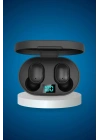 İkili Bluetooth Kulaklık Dijital Göstergeli Uzun Pil Ömrü Yüksek Ses Kaliteli