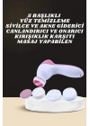 İkili Cilt Bakım Seti 5 Başlıklı Yüz Temizleme ve Masaj Aleti Canlandırıcı ve Onarıcı