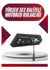 Intercom Bluetooth Kask Kulaklık Motosiklet Kulaklık 5.0 Bluetooth