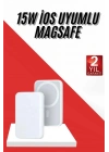 İOS Uyumlu Magsafe Kablosuz 15w Şarj Powerbank Magesafe
