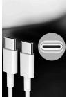 İOS Uyumlu Type-C Girişli Hızlı Şarj 15/15 Pro Max Adaptör ve Kablosu