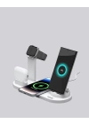 iPhone, Apple Watch ve AirPods ile Uyumlu 4ü 1 Arada Şarj Ünitesi – Tüm Apple Cihazları Tek Noktada
