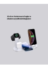 iPhone, Apple Watch ve AirPods ile Uyumlu 4ü 1 Arada Şarj Ünitesi – Tüm Apple Cihazları Tek Noktada