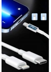 Iphone İOS Uyumlu Hızlı Şarj Kablosu Type C To Lightning 12 13 14 15 Pro Max