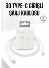 Iphone Uyumlu İOS Uyumlu Lightning Hızlı Şarj Tye C Lightning Şarj Kablosu