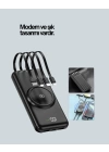 iPhone ve Android Uyumlu 10000mAh Powerbank – Hem Kablolu Hem Kablosuz