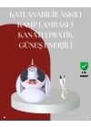 IPX4 Suya Dayanıklı, Katlanabilir LED Kamp Lambası ve Acil Durum Işığı