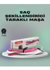 Isı Koruyucu ve Sabitleyici Özellikli Profesyonel Saç Maşası
