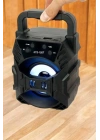 Işıklı Bluetooth Hoparlör Müzik ve Renkli Işık Taşınabiilir