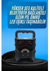 Işıklı Bluetooth Hoparlör Ses Bombası Taşınabilir Yüksek Ses Kaliteli Radyo Özelliği