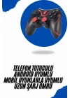 Joystik Gamepad Bluetooth Telefon Tutucu Oyun Kolu Telefon Android Uyumlu