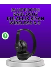 Kablolu & Kablosuz Kullanım Seçeneği Sunan Stereo Bluetooth Kulaklık