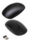 Kablosuz Bağlantı Yüksek Hassasiyetli Kablosuz Wireless Siyah Mouse