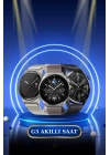Kablosuz Bluetooth Bağlantılı Kulaklık ve Dokunmatik Ekran Akıllı Saat Arama Cevaplama