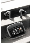 Kablosuz Bluetooth Kulaklık Ekranlı Uzun Şarj Süreli ANC Destekli