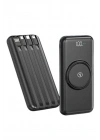 Kablosuz Çoklu Şarj Girişli 10.000 Mah Kablolu Powerbank Taşınabilir
