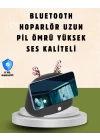 Kablosuz İndüksiyonlu Telefon Tutucu & Hoparlör – Net Ses, Kolay Kullanım