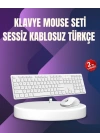 Kablosuz Klavye Mouse Takımı - Ergonomik, Sessiz ve Enerji Tasarruflu