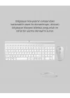 Kablosuz Klavye Mouse Takımı - Ergonomik, Sessiz ve Enerji Tasarruflu