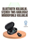 Kablosuz Kulak İçi Bluetooth Kulaklık Stereo Dokunmatik Kontrollü Kulaklık