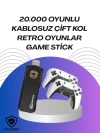 Kablosuz Retro Oyun Konsolu – Binlerce Oyun ve HD Görüntü ile Keyifli Oyun Deneyimi