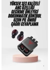 Kablosuz Şarj Göstergeli Powerbank Özellikli Bluetooth Kulaklık Çağrı Cevaplayabilen