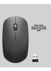 Kablosuz Sessiz Mouse – Ayarlanabilir DPI ve USB Bağlantılı