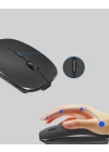 Kablosuz Sessiz Mouse – Ayarlanabilir DPI ve USB Bağlantılı