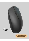 Kablosuz Sessiz Mouse – Ayarlanabilir DPI ve USB Bağlantılı