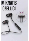 Kablosuz Sport Mıknatıslı Mikrofonlu Kulak İçi Kulaklık