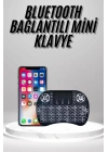 Kablosuz Türkçe Q Klavye RGB Işıklı Televizyon Ps3 Dokunmatik Mouse
