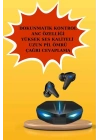 Kadınlar İçin Dokunmatik Ekran Akıllı Saat ve Gamer Kablosuz Bluetooth Kulaklık ANC Özelliği