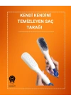 Kafa Derisi Masajlı Saç Tarağı – Kendini Temizleyen, Anti-Statik