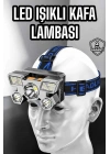 Kafa Lambası Hafif ve Esnek Çift Anahtarlı Far Led Işık