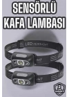 Kafa Lambası Kamp Lambası Led Işık Şarjlı Ayarlanabilir