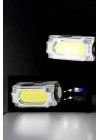 Kafa Lambası Led Fener Pratik Taşınabilir Ayarlanabilir USB Şarjlı
