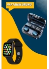 Kaliteli Akıllı Saat ve Kaliteli Bluetooth Kulaklık ANC Özelliği Uzun Pil Ömrü