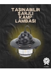 Kamp ve Bahçe İçin Retro LED Fener – Sıcak Işık, Uzun Ömürlü Batarya