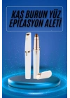 Kaş Bıyık Epilasyon Aleti İnce Uçlu Yüz Için Tüy Alıcı Pilli