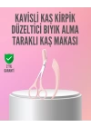 Kaş ve Kirpik Şekillendirme İçin Yüz Bakım Makası