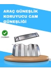 Katlanabilir Alüminyum Araç Güneşliği – UV Koruma ve Klima Tasarrufu Bir Arada