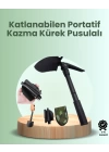 Katlanabilir Kazma ve Kürek Seti – Sağlam Alaşımlı Çelik Gövde