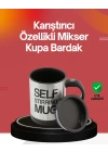 Kendi Kendini Karıştıran Termos Kupa | Güçlü Motor ve Çift Katmanlı Isı Koruma
